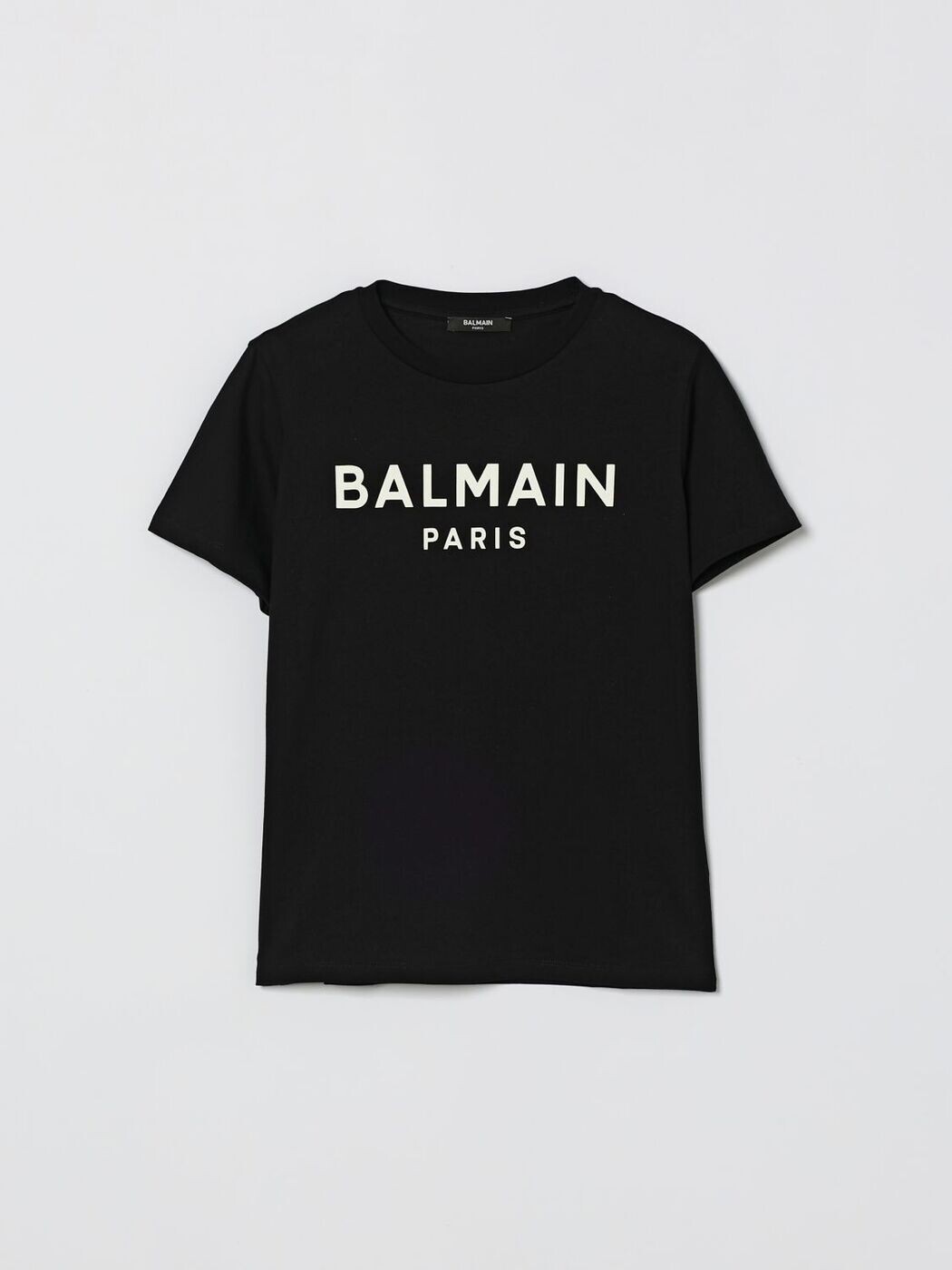 バルマン BALMAIN ロング衣袂ティーシャツ ティーシャツ ボーイズ 黒いこと Long sleeve t-shirts BY8R11Z3672 関税 貨物輸送無料 2026SS gi