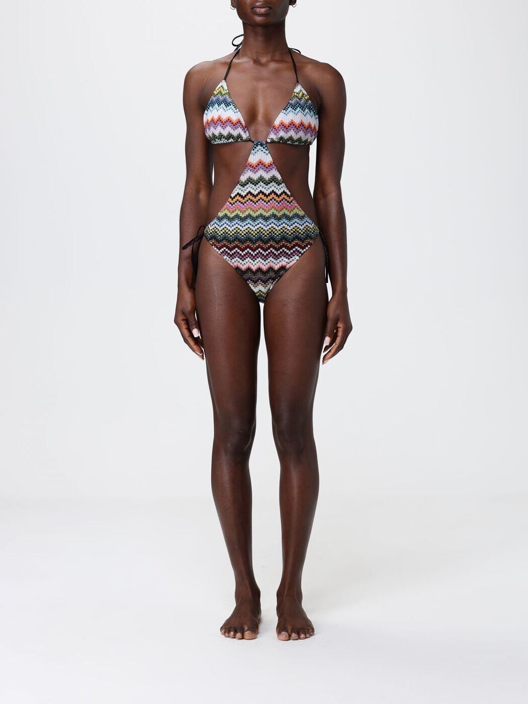 ミッソーニ MISSONI 水泳着 スイムウェア レディース 黒いこと Swimwear MS26SP0RBR014F 関税 貨物輸送無料 2026SS gi