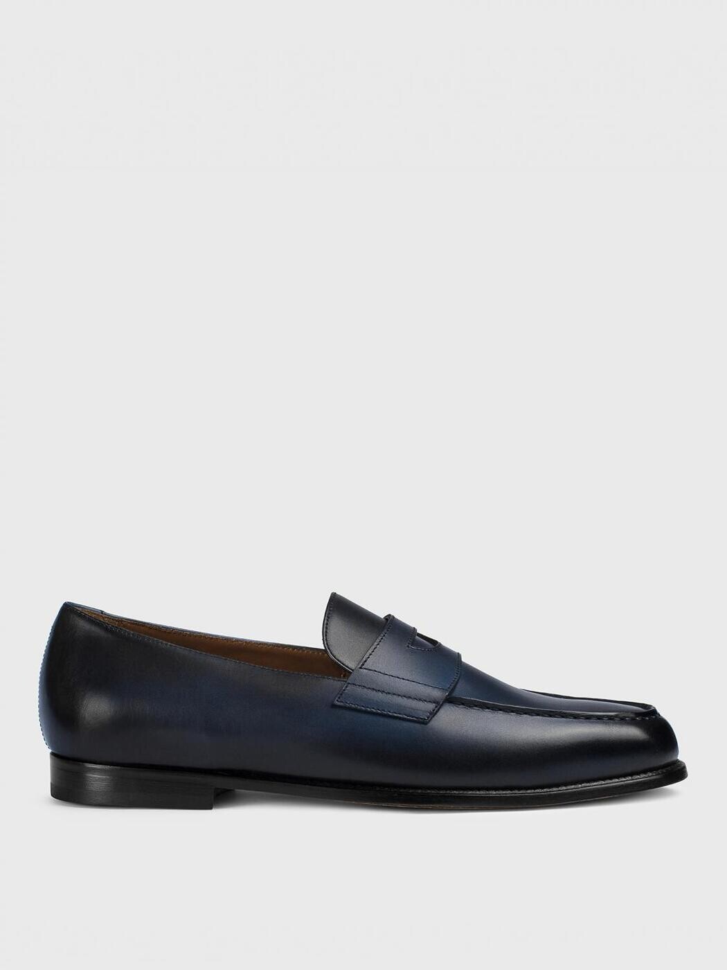 デュカルス DOUCAL\u0027S 置き目毛皮 メンズ 青色 Loafers DU3260MARIUF159 関税 貨物輸送無料 2026SS gi