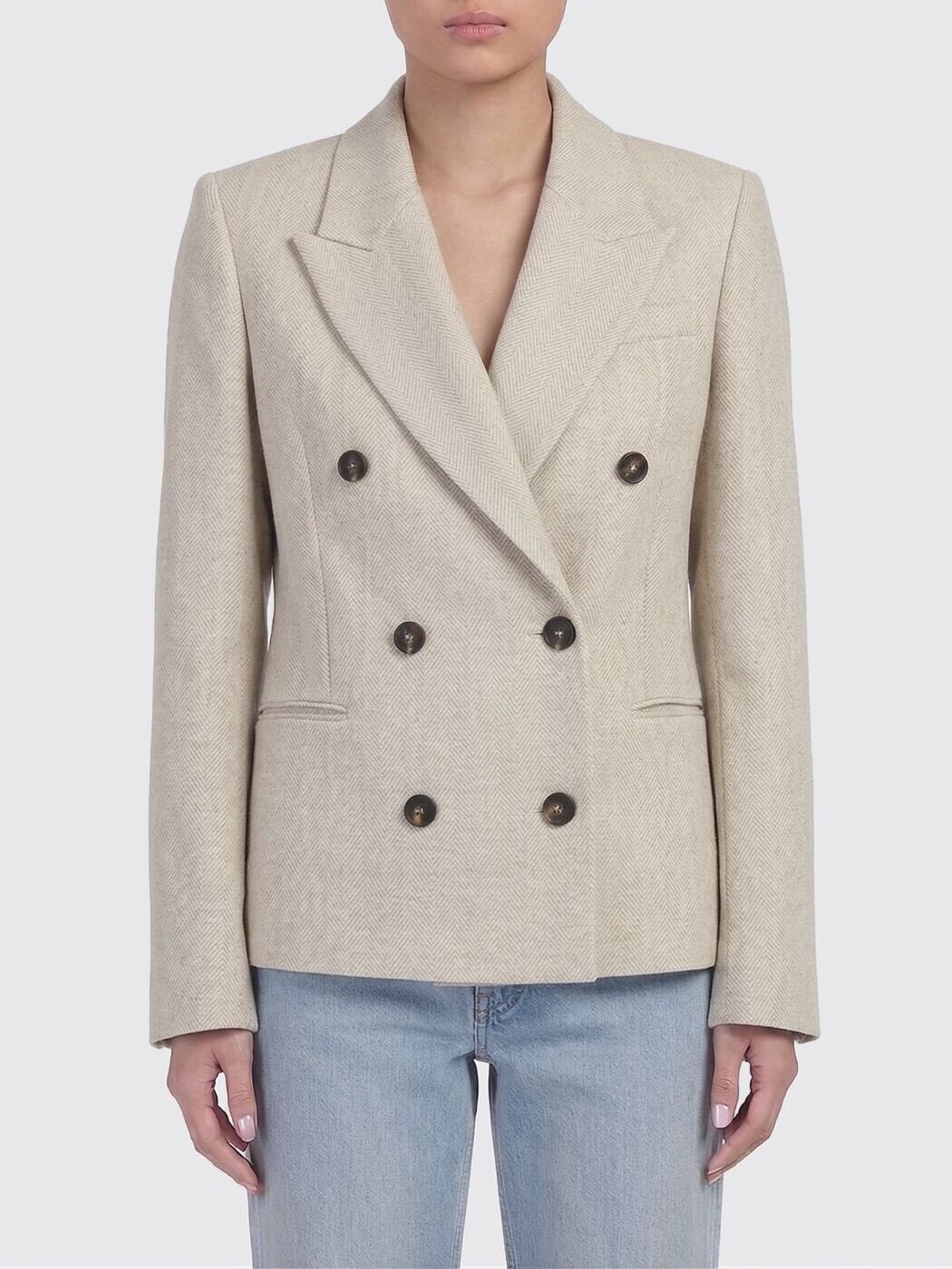 ブルネロクチネリ BRUNELLO CUCINELLI 背広上衣 背広 上衣 レディース ベージュ Suit Jackets MH5287413 関税 貨物輸送無料 2026SS gi