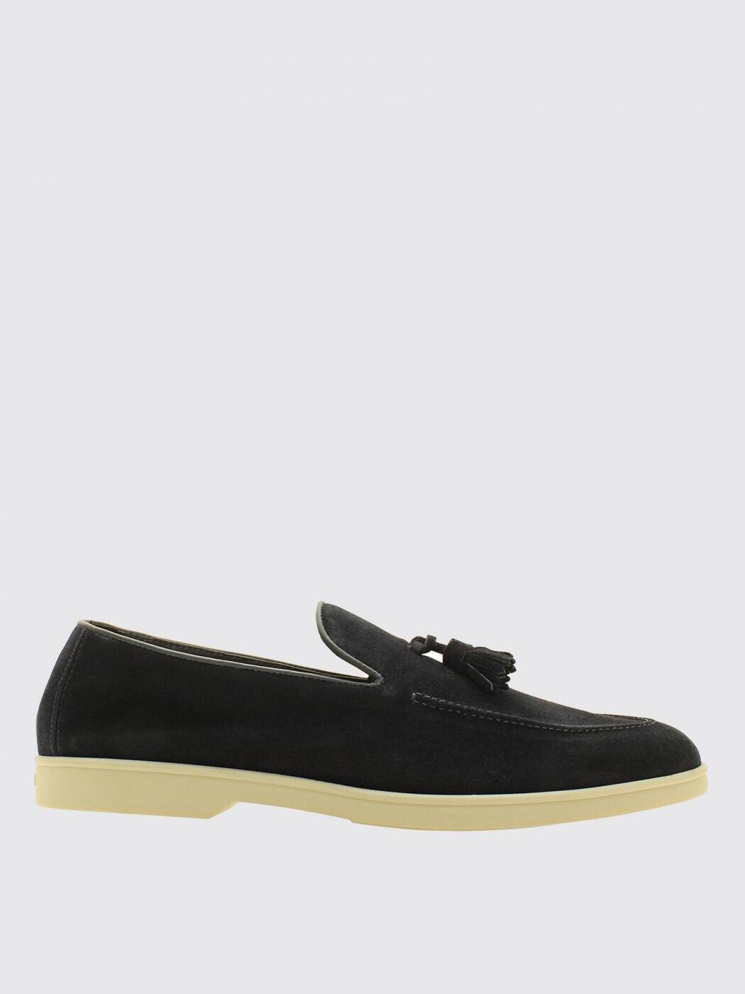 デュカルス DOUCAL\u0027S 置き目毛皮 メンズ 青色 Loafers DU3415NWMAUY009 関税 貨物輸送無料 2026SS gi