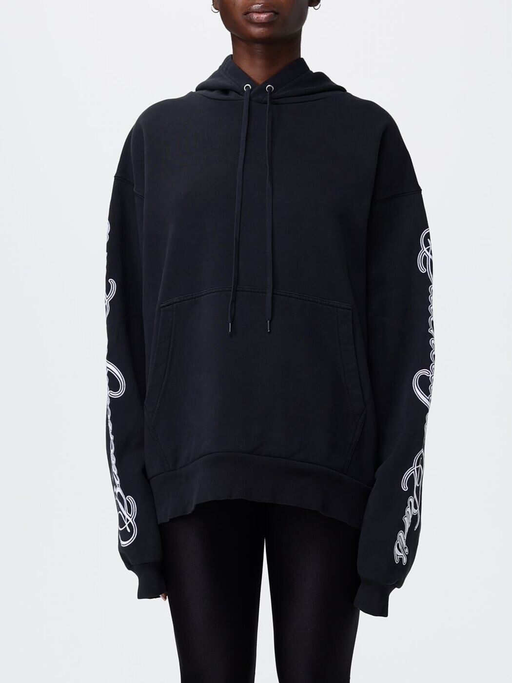 バレンシアガ BALENCIAGA 調教師 レディース 黒いこと Sweatshirts 858143TTVM8 関税 貨物輸送無料 2026SS gi