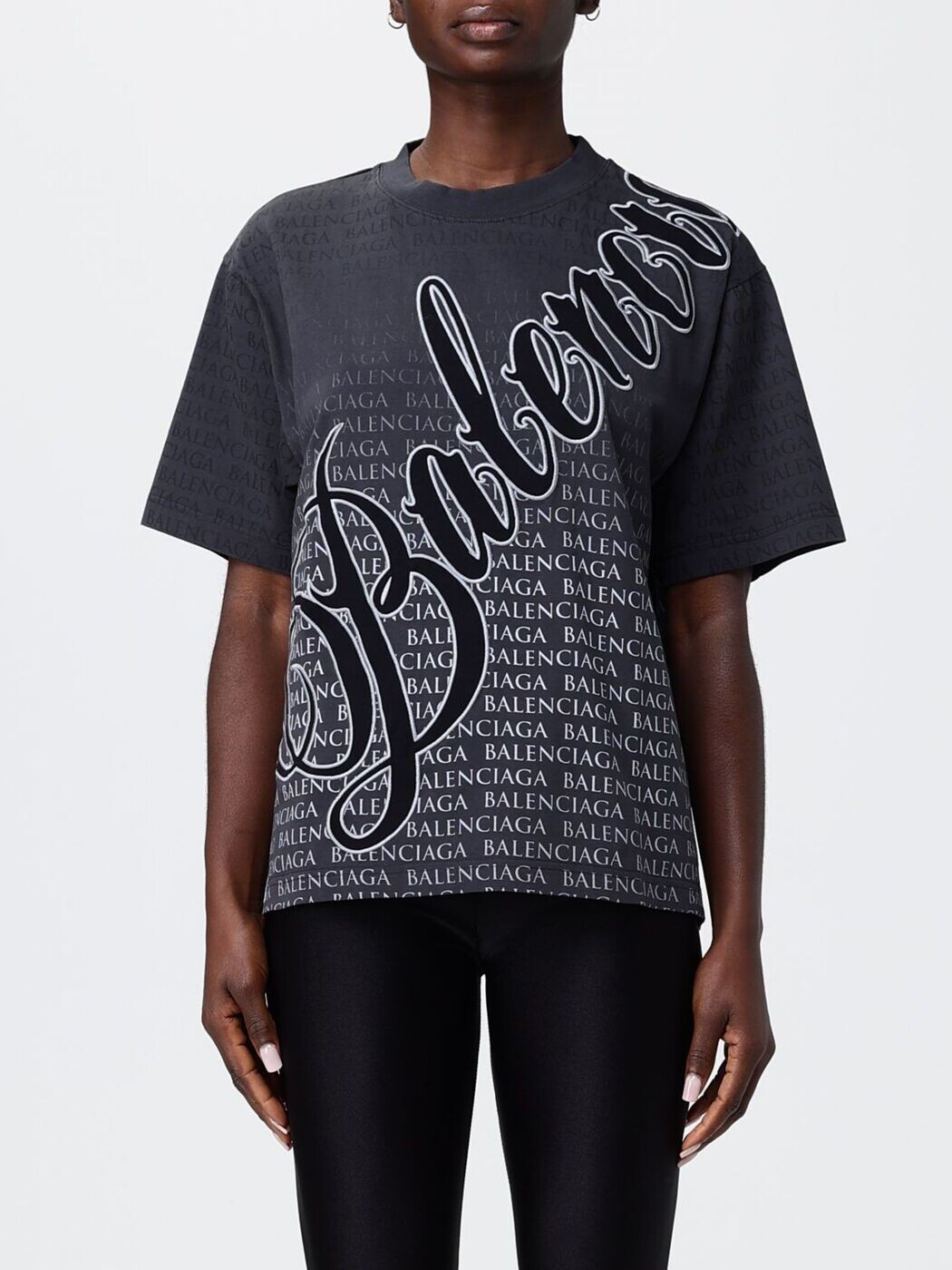 バレンシアガ BALENCIAGA ポロシャツ Tシャツ レディース ブラック T-shirts and polo shirts 850990TTVN9 Black 関税 送料無料 2026SS gi｜BRANDSHOP「il Tesoro」