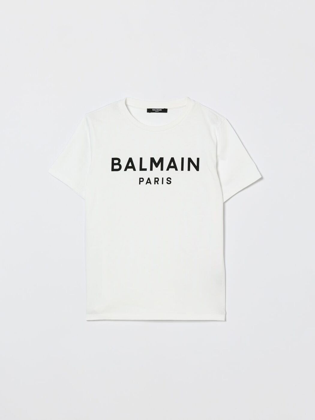 バルマン BALMAIN ロング衣袂ティーシャツ ティーシャツ ボーイズ 白いこと Long sleeve t-shirts BY8R11Z3672 関税 貨物輸送無料 2026SS gi