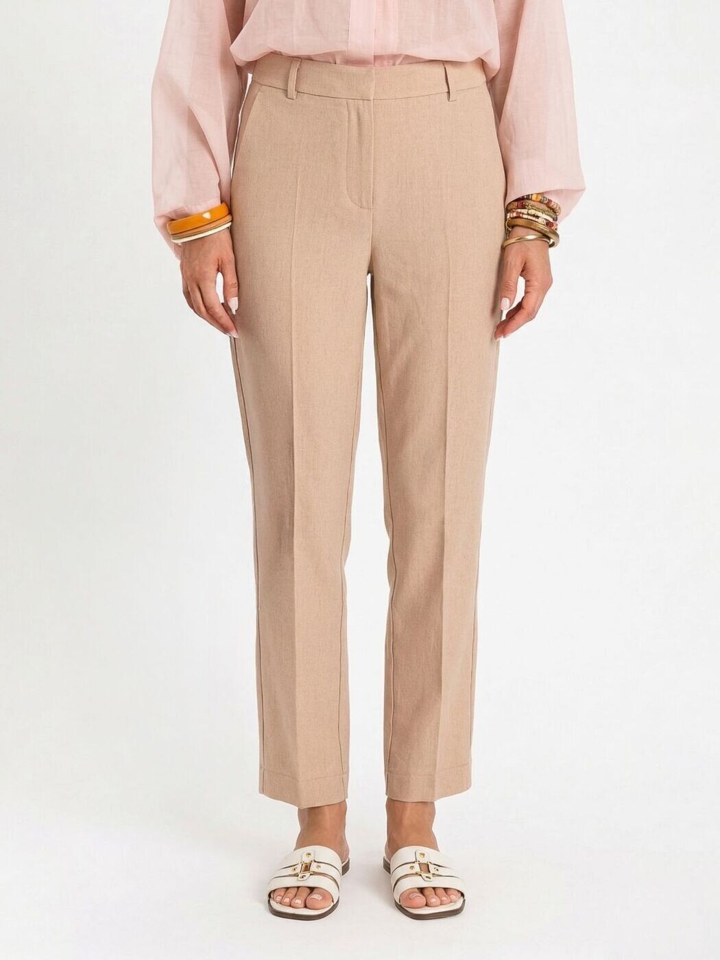 ツインセット TWINSET ズボン パンツ レディース Trousers 261TF2023 Natural 関税 送料無料 2026SS gi|BRANDSHOP「il Tesoro」