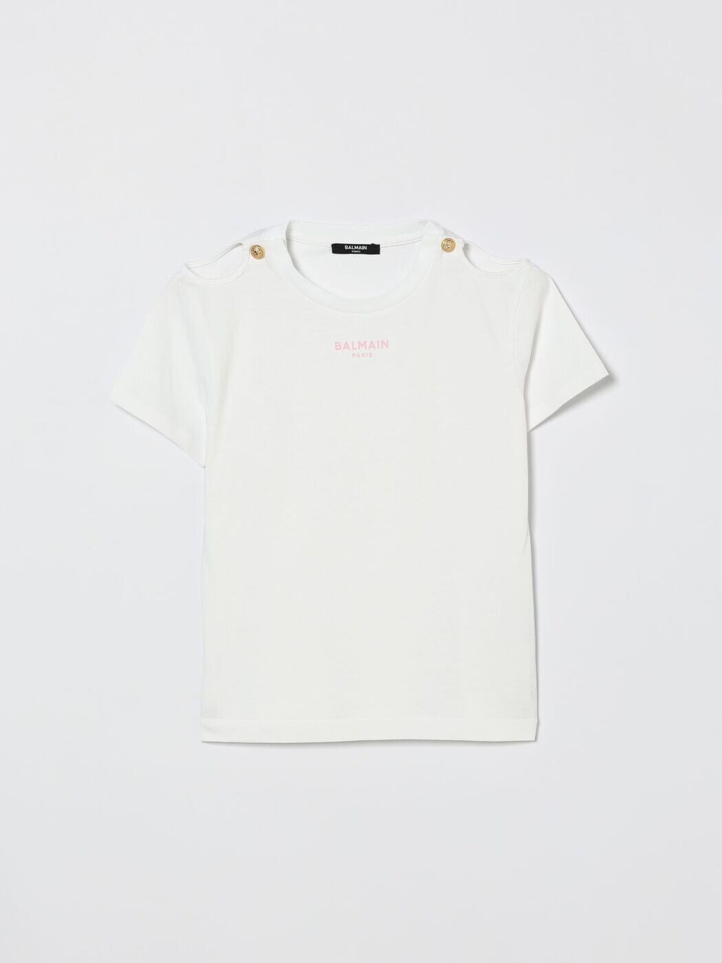 バルマン BALMAIN Tシャツ トップス ベビーユニセックス ホワイト T-shirt BY8B51Z3672 White 関税 送料無料 2026SS gi|BRANDSHOP「il Tesoro」