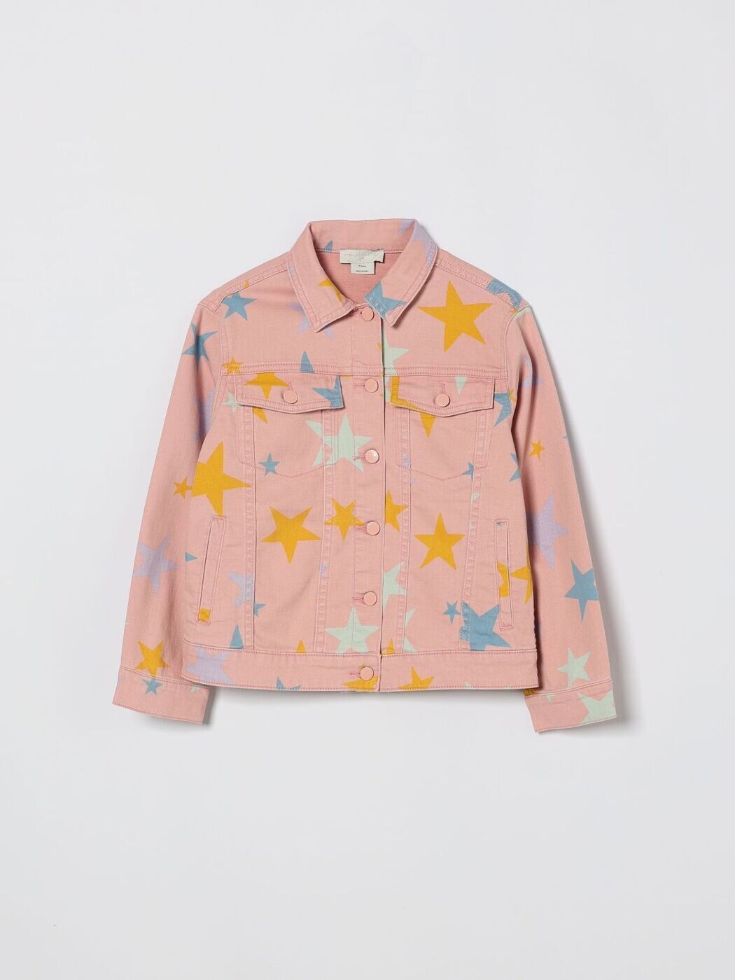 ステラマッカートニー STELLA MCCARTNEY バイカージャケット 上衣 ガールズ サクラ色 Biker jackets TY2A37Z2572 関税 貨物輸送無料 2026SS gi