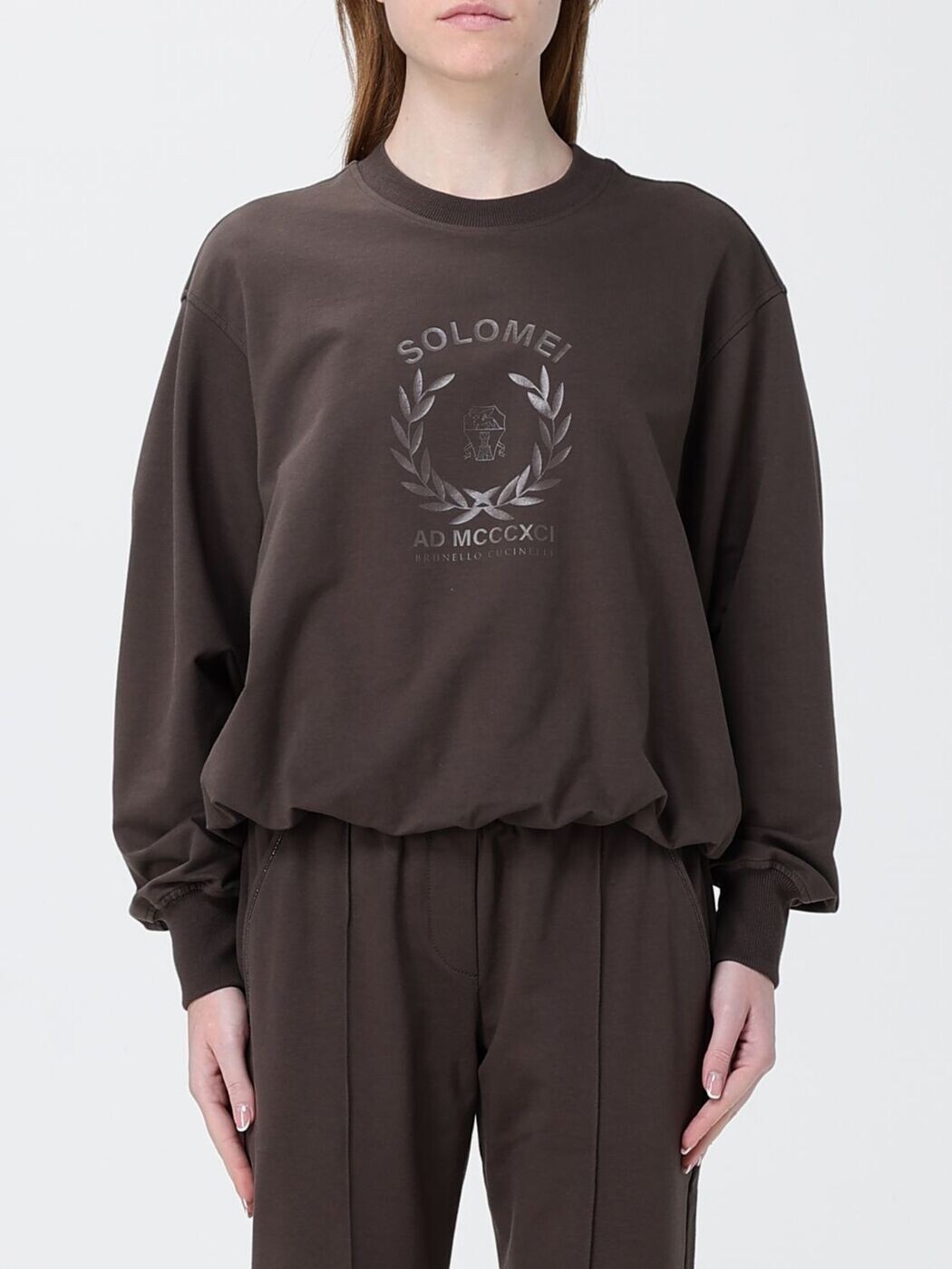 ブルネロクチネリ BRUNELLO CUCINELLI 調教師 レディース 赤銅色 Sweatshirts MH827HZ500 関税 貨物輸送無料 2026SS gi