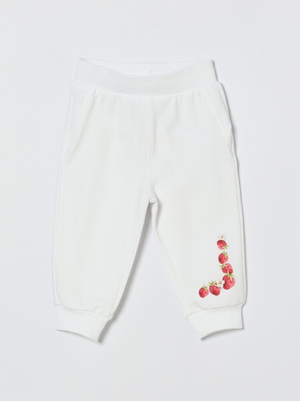 モナリザ MONNALISA ズボン ズボン下 ベビーユニセックス 白いこと Pants 39G4087007 関税 貨物輸送無料 2026SS gi