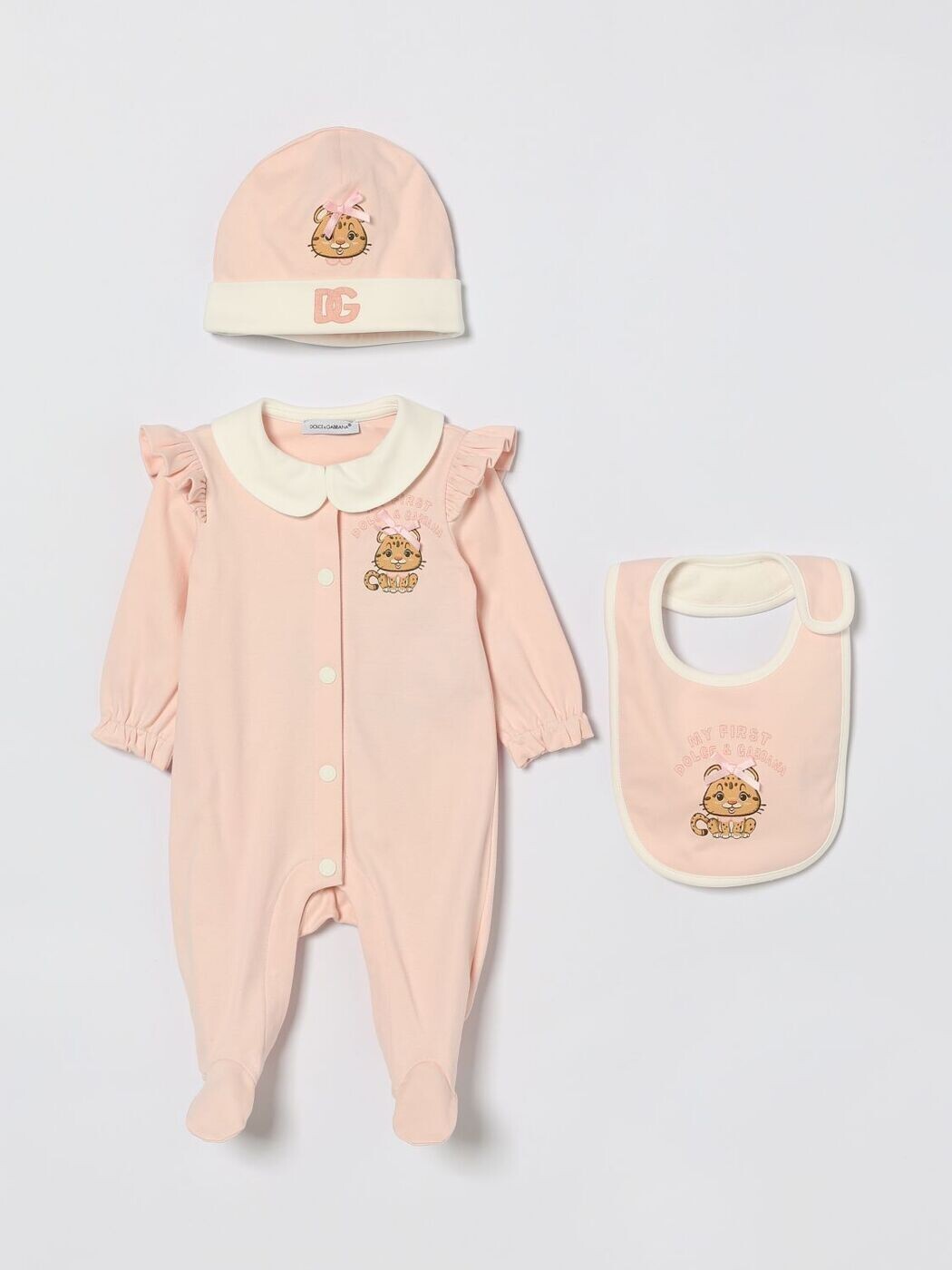 ドルチェ&ガッバーナ DOLCE&GABBANA トラックスーツ　セットアップ ベビーウェア ベビーユニセックス ピンク Tracksuits L2JO4TG7PNO Pink 関税 送料無料 2026SS gi｜BRANDSHOP「il Tesoro」