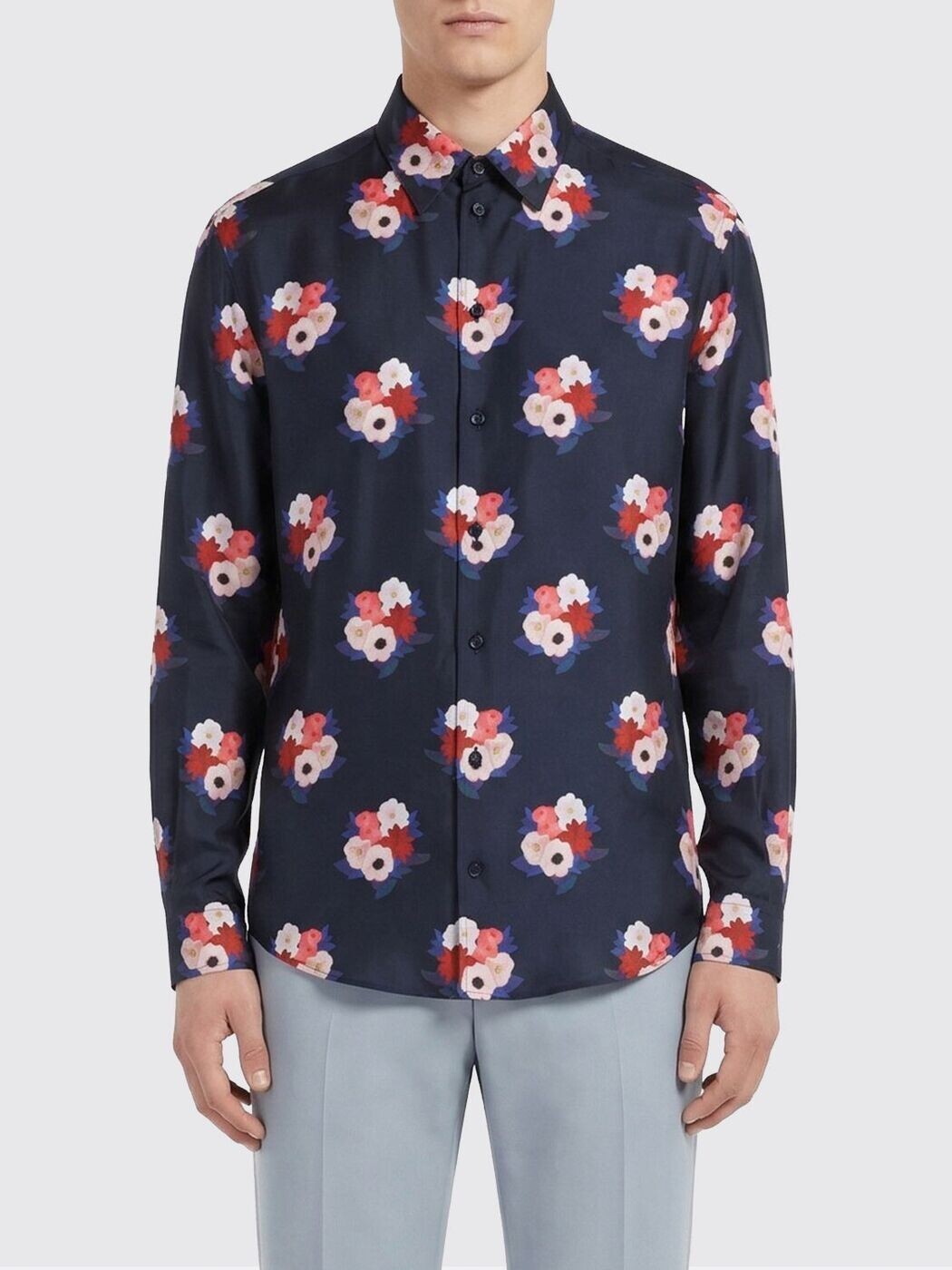 フェンディ FENDI プルオーバー メンズ 米国海軍 Shirts FS1355AY4B 関税 貨物輸送無料 2026SS gi
