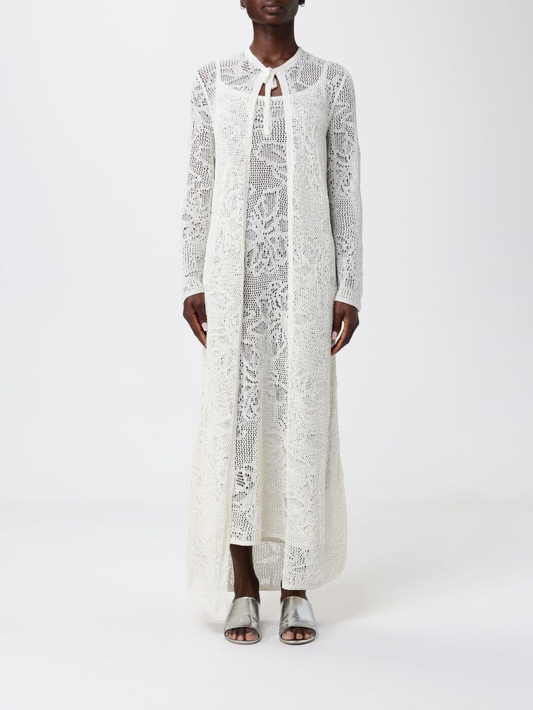 ファビアナ フィリッピ FABIANA FILIPPI スウェーター 編み物お召しもの レディース 白いこと Knitwear MAD276F507D864 関税 貨物輸送無料 2026SS gi