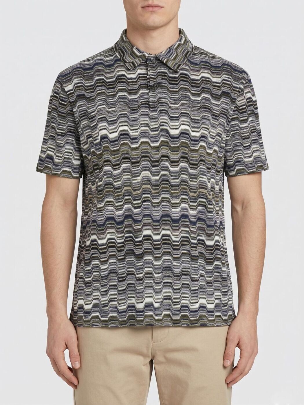 ミッソーニ MISSONI ポロシャツ メンズ グリーン Polo shirts US26S20BBR014O Green 関税 送料無料 2026SS gi|BRANDSHOP「il Tesoro」