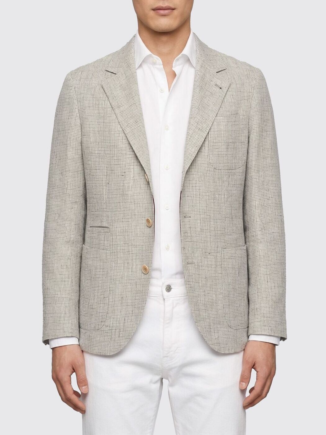 ブルネロ クチネリ BRUNELLO CUCINELLI 上衣 メンズ 白いこと Jackets MZ4187BND 関税 貨物輸送無料 2026SS gi