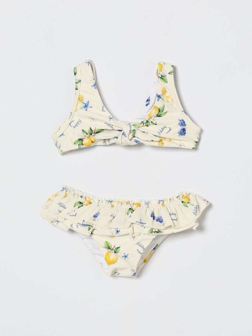 モナリザ MONNALISA ビキニ スイムウェア ガールズ 黄色 Bikinis 19G0067039 関税 貨物輸送無料 2026SS gi