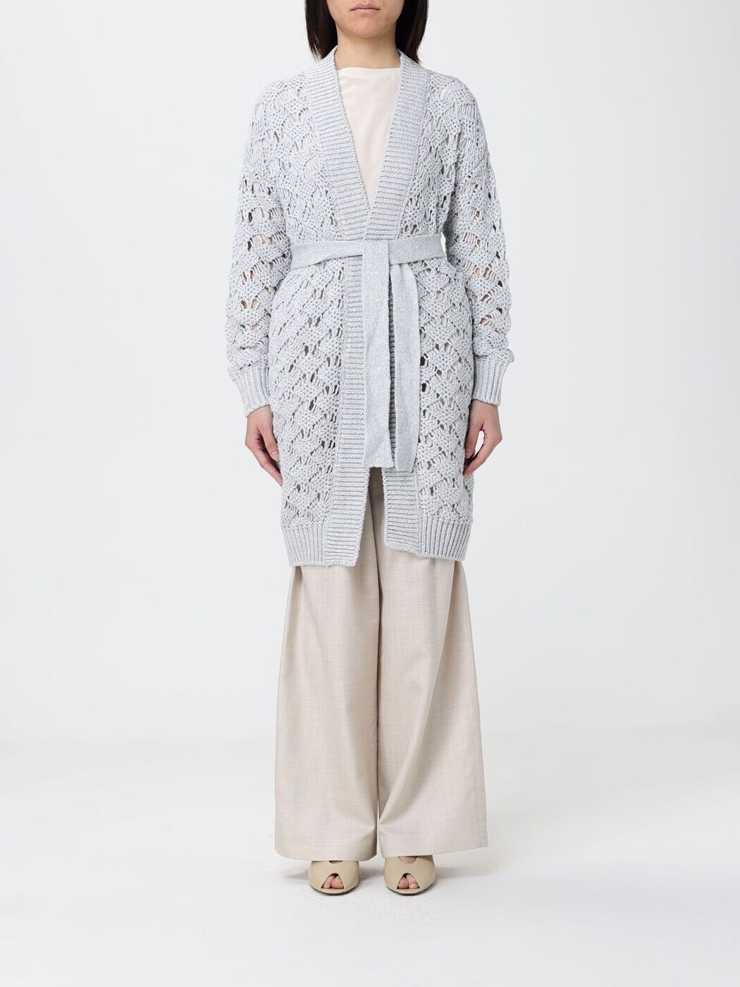 イレブンティ ELEVENTY スウェーター 編み物お召しもの レディース 薄墨色 Knitwear M81MAGK27MAG0M019 関税 貨物輸送無料 2026SS gi