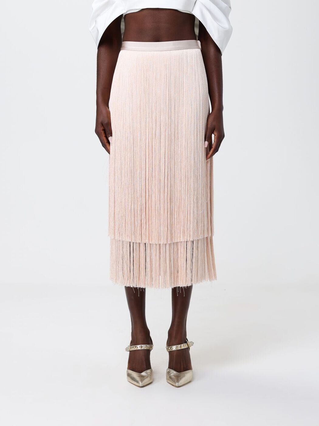 エリザベッタ フランキ ELISABETTA FRANCHI スカート レディース Skirts GO19663E2 Blush Pink 関税 送料無料 2026SS gi｜BRANDSHOP「il Tesoro」