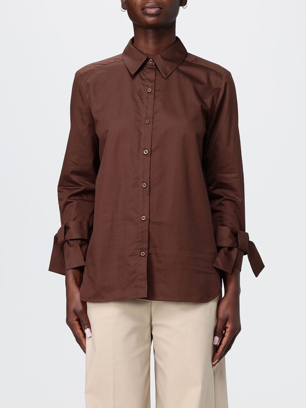 ハニタ HANITA シャツ レディース Shirts HC6744597 Ebony 関税 送料無料 2026SS gi|BRANDSHOP「il Tesoro」