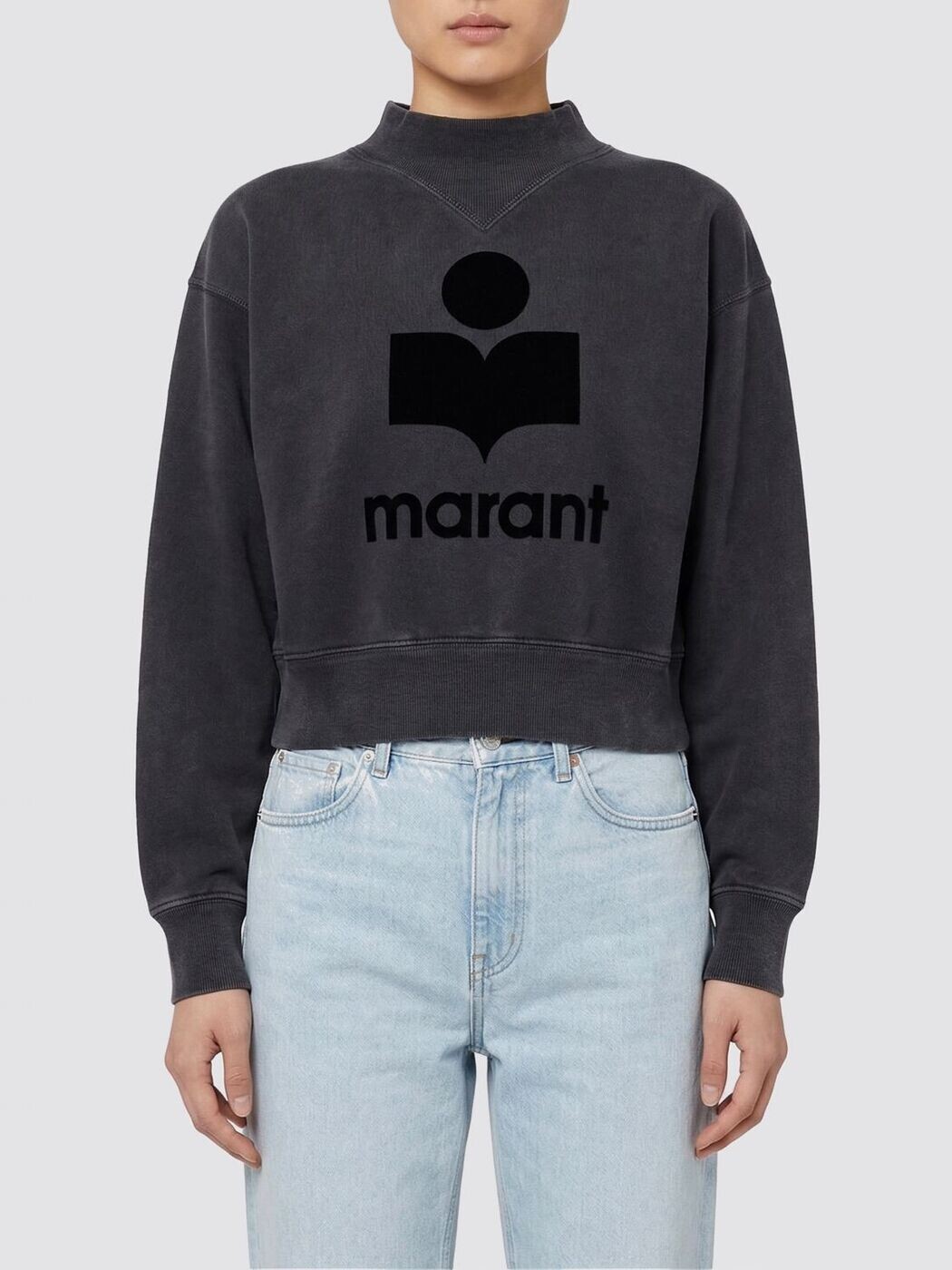 イザ呼びりん マラン はやりっ児 ISABEL MARANT ETOILE 調教師 レディース 黒いこと Sweatshirts SW0003FAA1M07E 関税 貨物輸送無料 2025AW gi