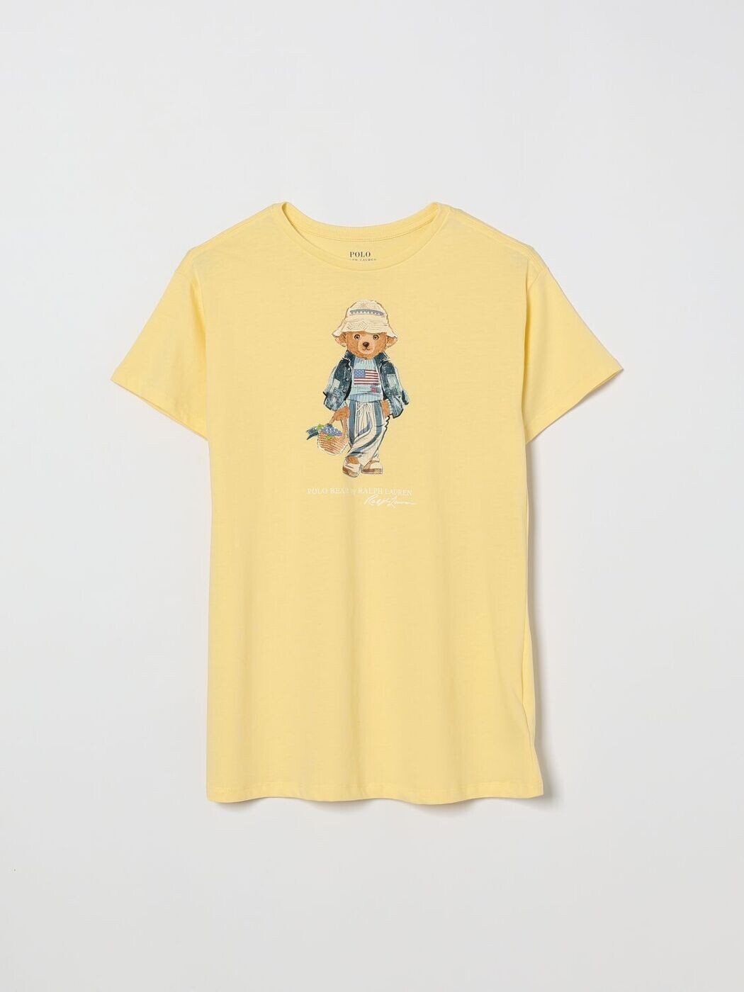 ポロ・ラルフローレン POLO RALPH LAUREN ロング御召しもの 御召しもの ガールズ 黄色 Long dresses 313A11850 関税 貨物輸送無料 2026SS gi