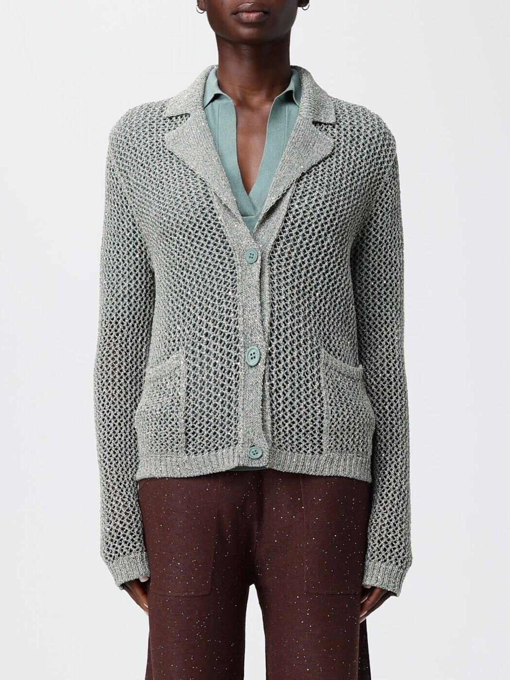 カングラ KANGRA セーター ニットウェア レディース Knitwear S6A373557 Mint 関税 送料無料 2026SS gi|BRANDSHOP「il Tesoro」