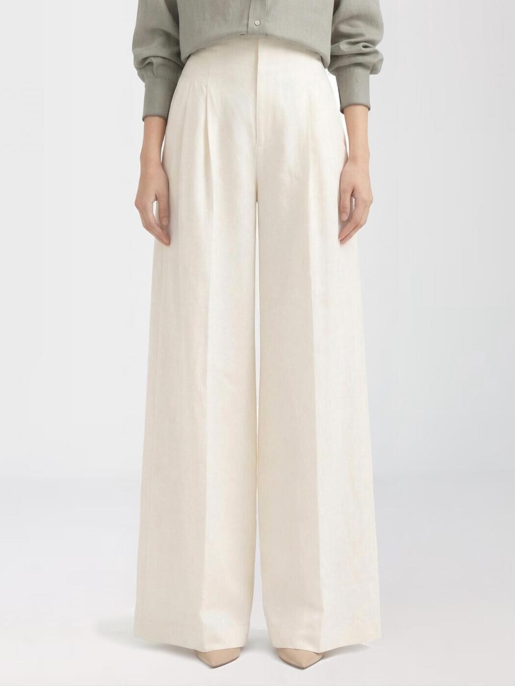 ブルネロクチネリ BRUNELLO CUCINELLI ズボン パンツ レディース Trousers MH126P9138 Ivory 関税 送料無料 2026SS gi|BRANDSHOP「il Tesoro」