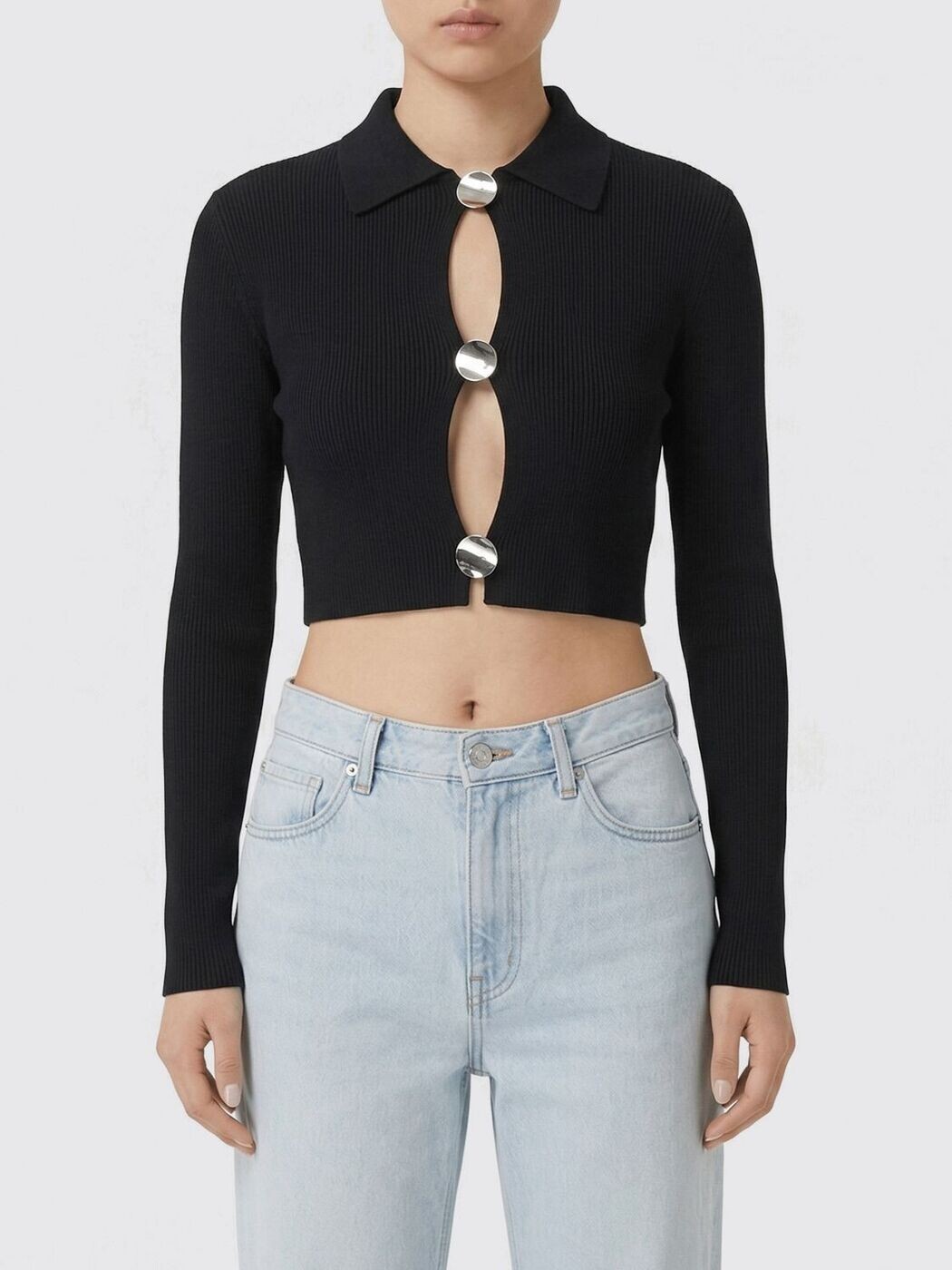ジルサンダー JIL SANDER スウェーター 編み物お召しもの レディース 黒いこと Knitwear J01HP0010J14831 関税 貨物輸送無料 2026SS gi