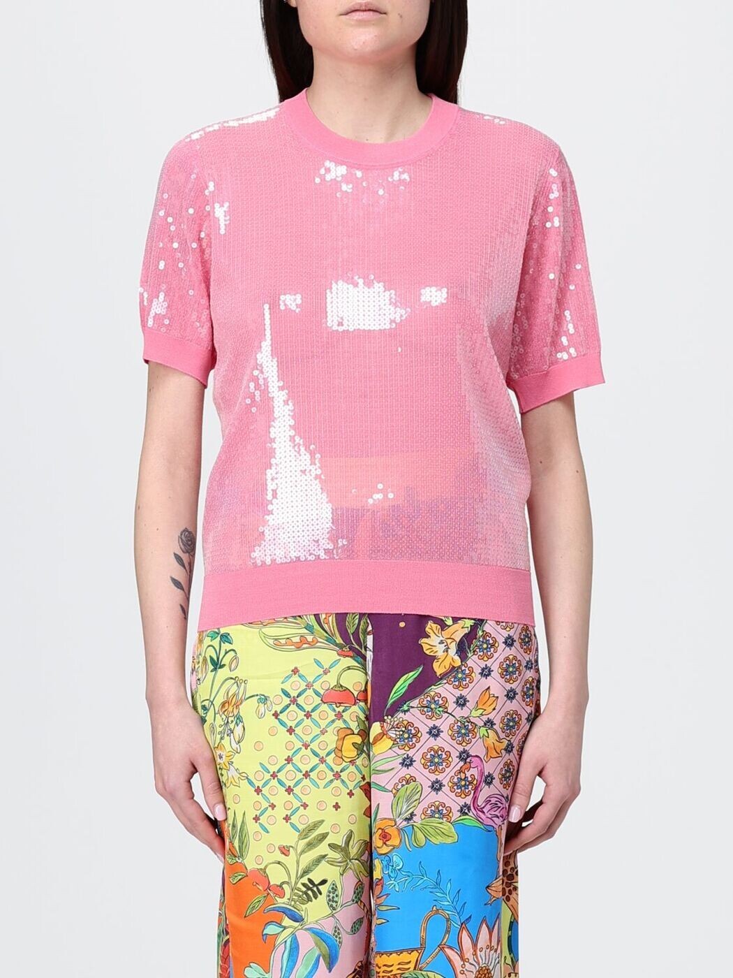 リュー ジョー LIU JO セーター ニットウェア レディース ピンク Knitwear WA6216MA68R Pink 関税 送料無料 2026SS gi｜BRANDSHOP「il Tesoro」 22,365円