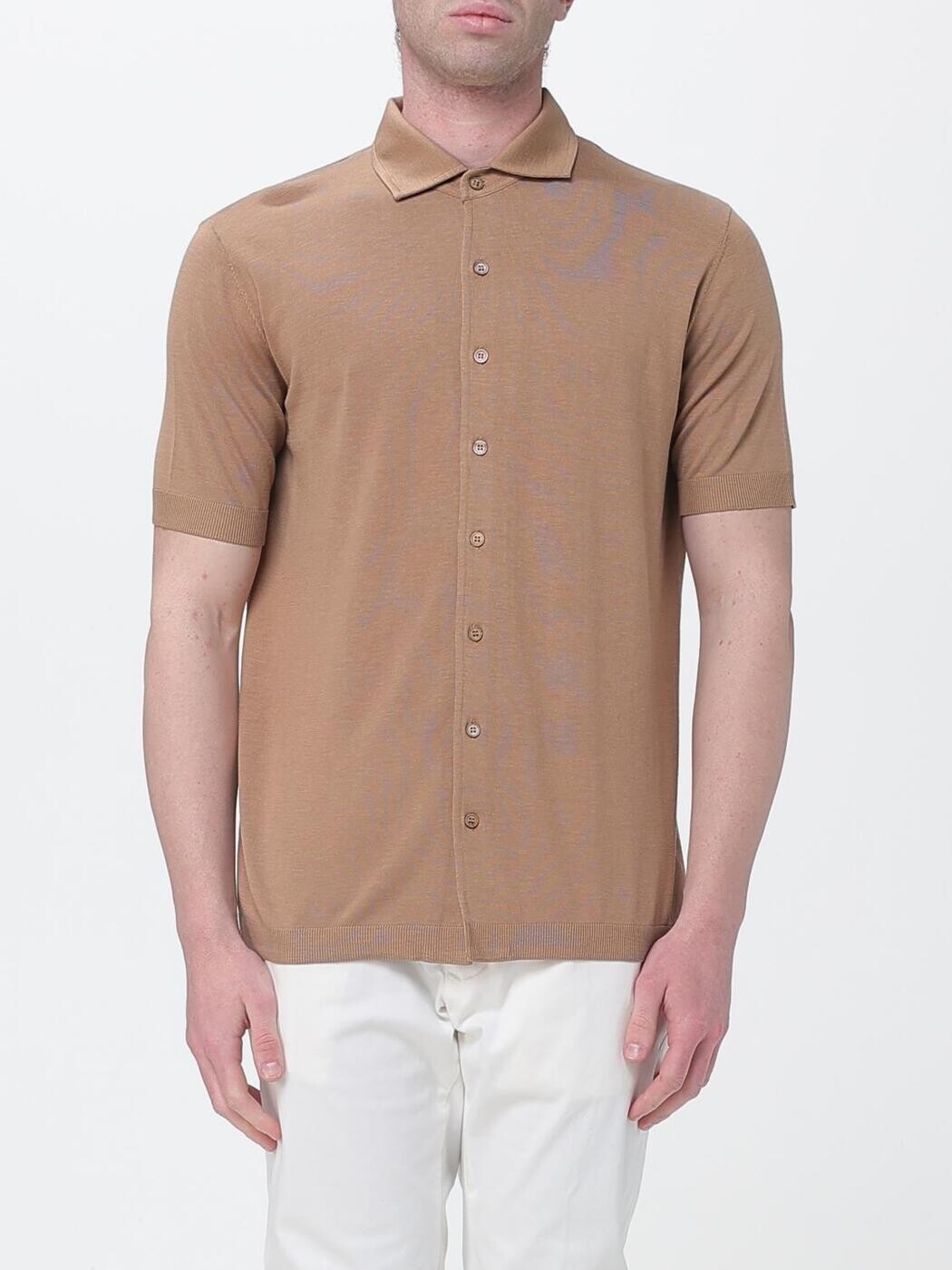 カングラ KANGRA ポロシャツ メンズ Polo shirts S6K300472 Natural 関税 送料無料 2026SS gi｜BRANDSHOP「il Tesoro」