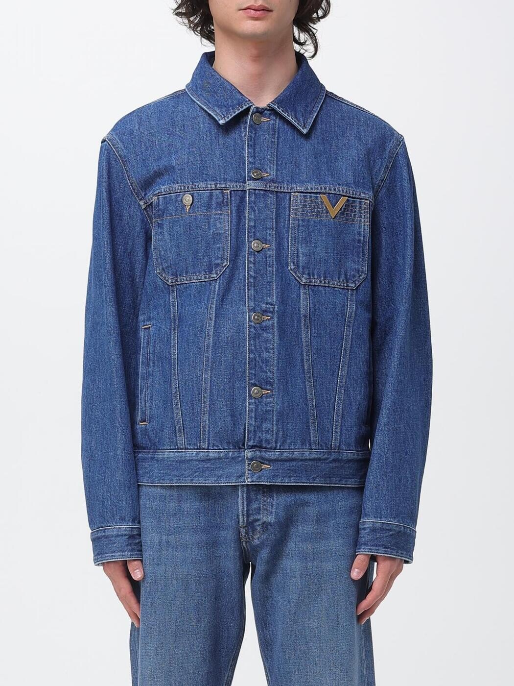 バレンチノ VALENTINO 上衣 メンズ 青み Jackets VDC14FB6M 関税 貨物輸送無料 2026SS gi