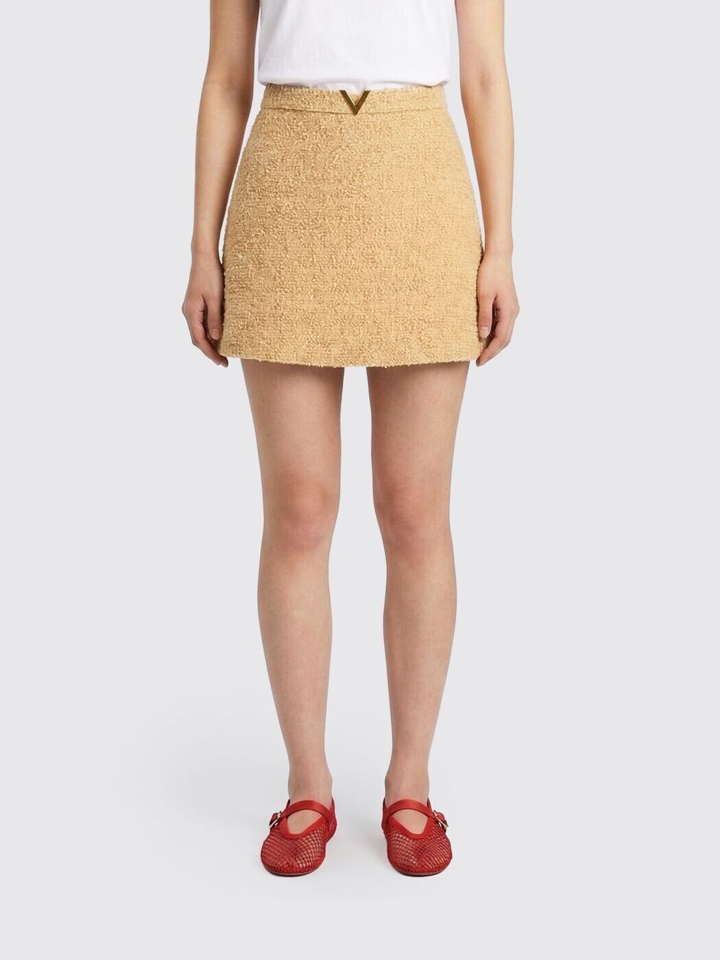 バレンチノ VALENTINO スコート レディース ベージュ Skirts 8B3RAEH09VM 関税 貨物輸送無料 2026SS gi