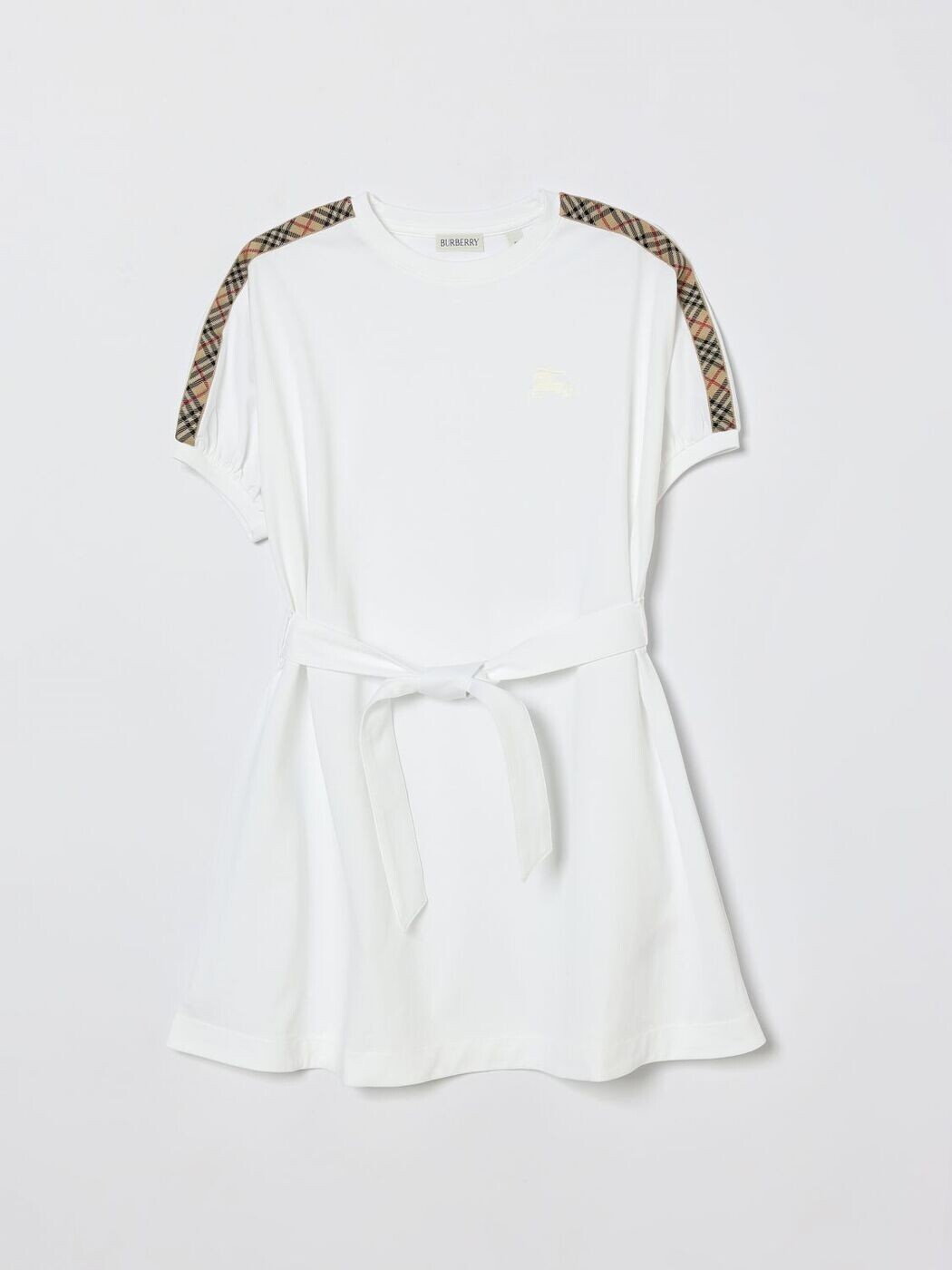 バーバリー BURBERRY ロング御召しもの 御召しもの ガールズ 白いこと Long dresses 8117436 関税 貨物輸送無料 2026SS gi