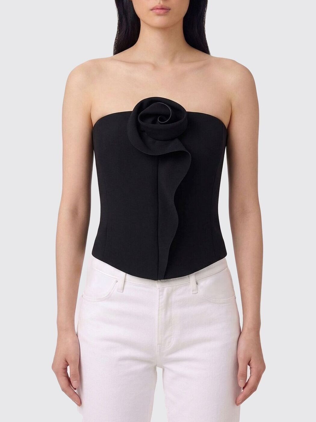 ジョルジオ アルマーニ GIORGIO ARMANI ティーシャツ トップス レディース 黒いこと T-shirts and tops GW002882TE10071 関税 貨物輸送無料 2026SS gi