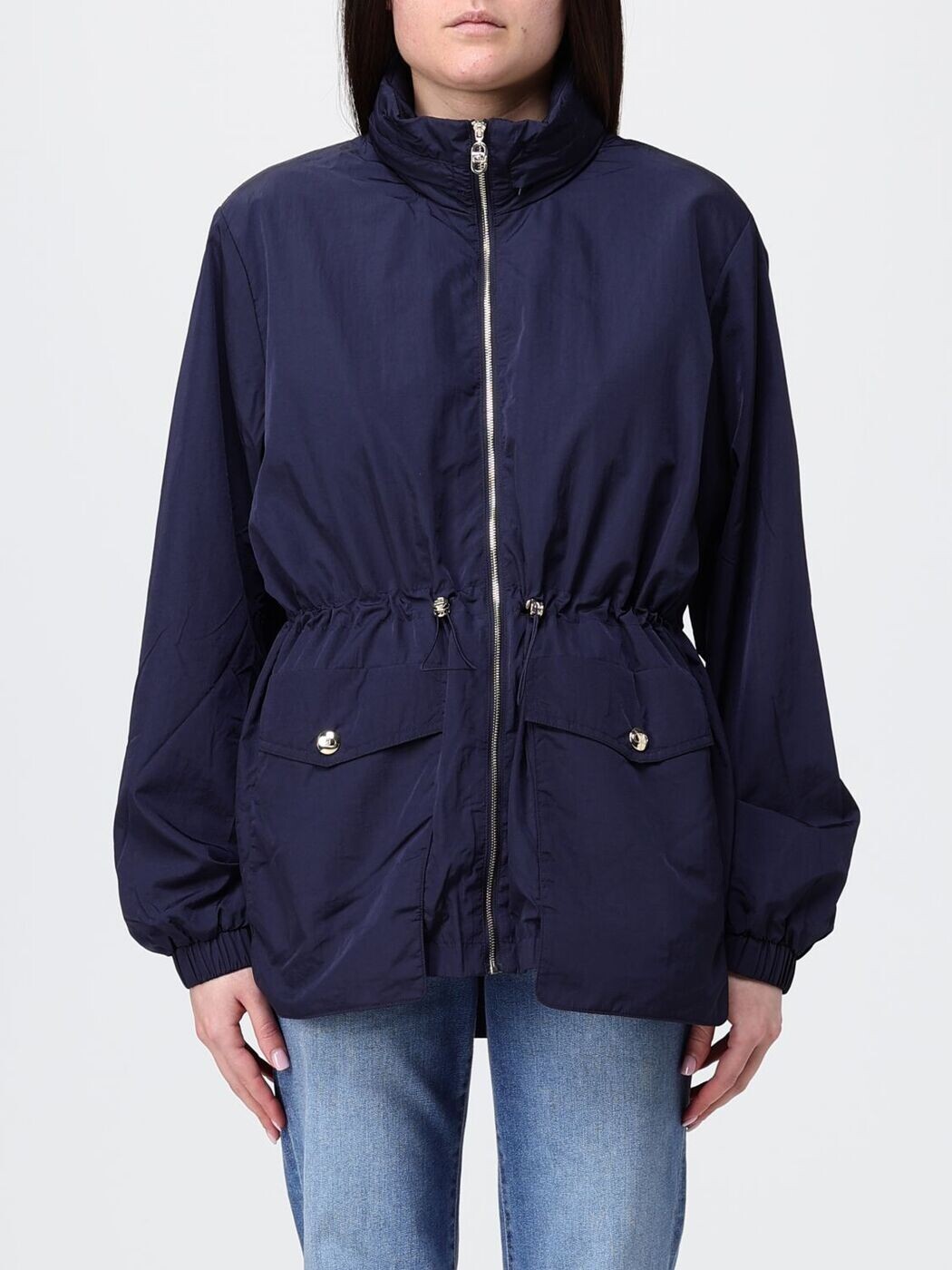 リュー ジョー LIU JO トレンチコート コート レディース ブルー Coats and trench coats TA6151T2925 Blue 関税 送料無料 2026SS gi｜BRANDSHOP「il Tesoro」 26,650円
