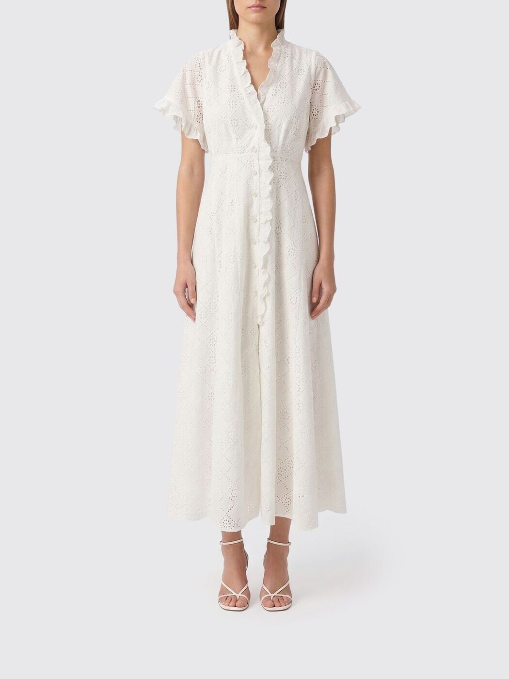 アルベルタ フェレッティ ALBERTA FERRETTI 衣裳 御召しもの レディース 白いこと Dresses 04441622 関税 貨物輸送無料 2026SS gi