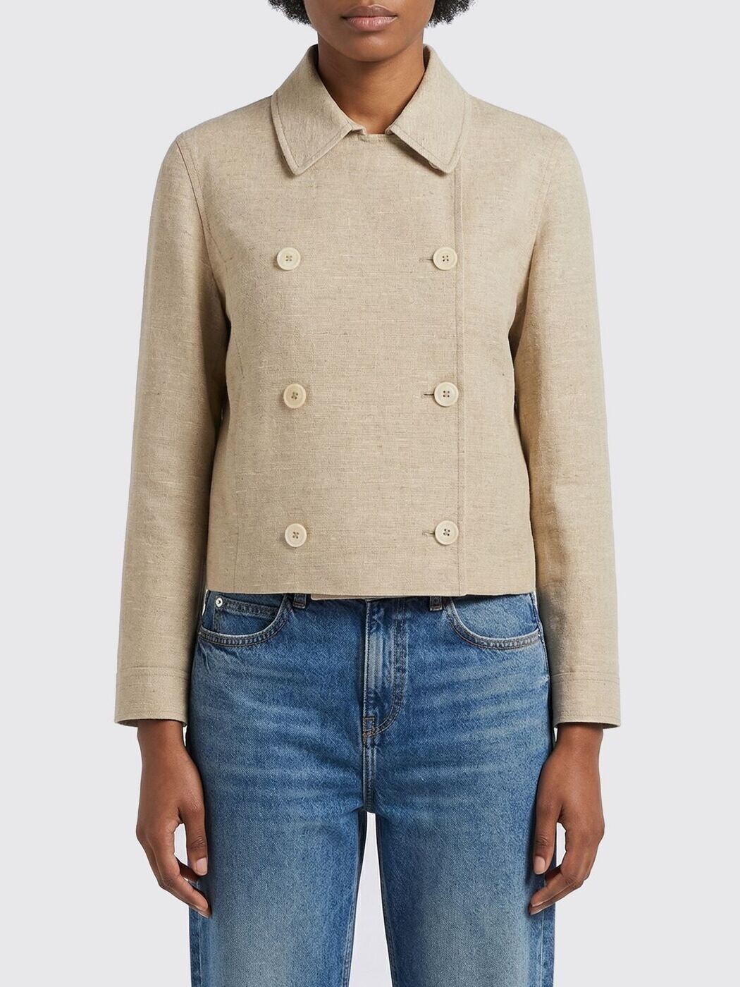 ブルネロクチネリ BRUNELLO CUCINELLI トレンチコート 厚地の外套 レディース ベージュ Coats and trench coats MH5227619 関税 貨物輸送無料 2026SS gi