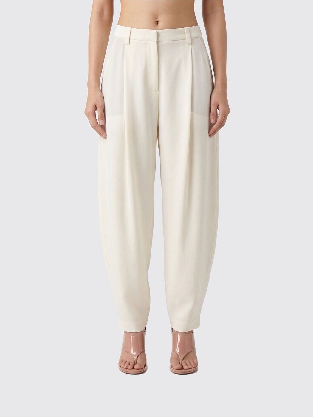 ブルネロクチネリ BRUNELLO CUCINELLI ズボン ズボン下 レディース 白いこと Trousers MF906P9007 関税 貨物輸送無料 2026SS gi