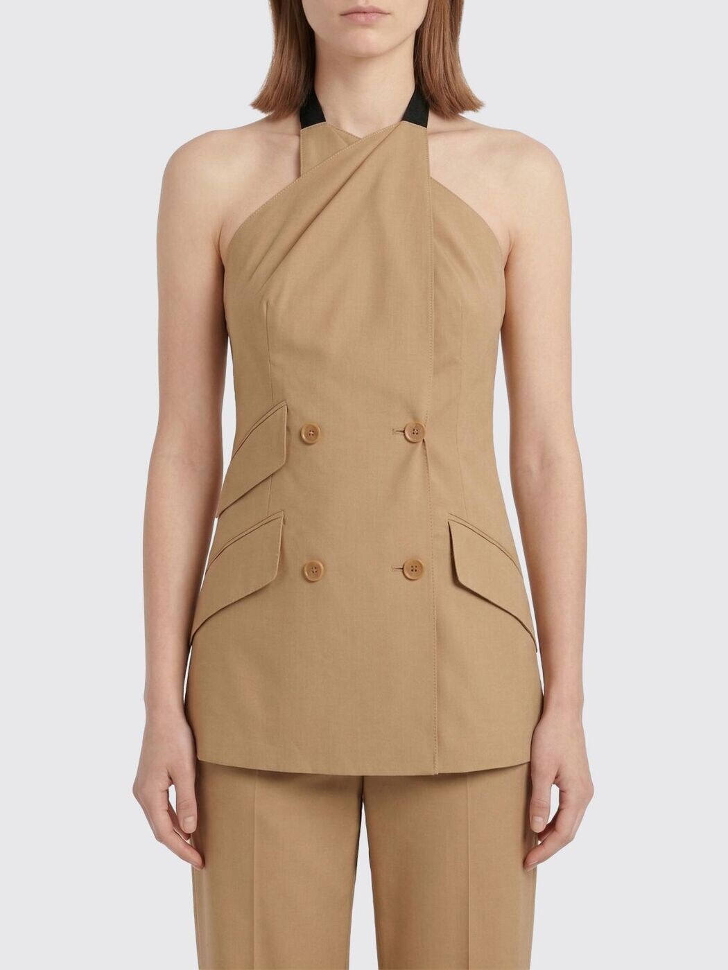 マックス パンパノウサギ MAX MARA トレンチコート 厚地の外套 レディース 赤銅色 Coats and trench coats 2611281143600 関税 貨物輸送無料 2026SS gi