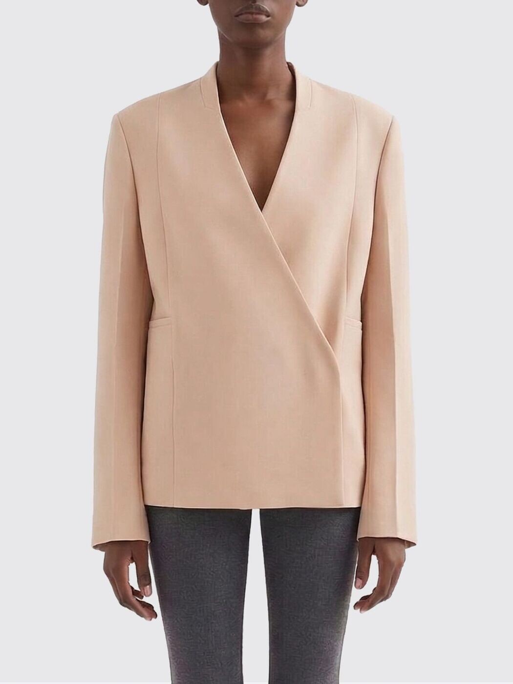 ジルサンダー JIL SANDER 背広上衣 背広 上衣 レディース ベージュ Suit Jackets J02BN0236J40002 関税 貨物輸送無料 2026SS gi