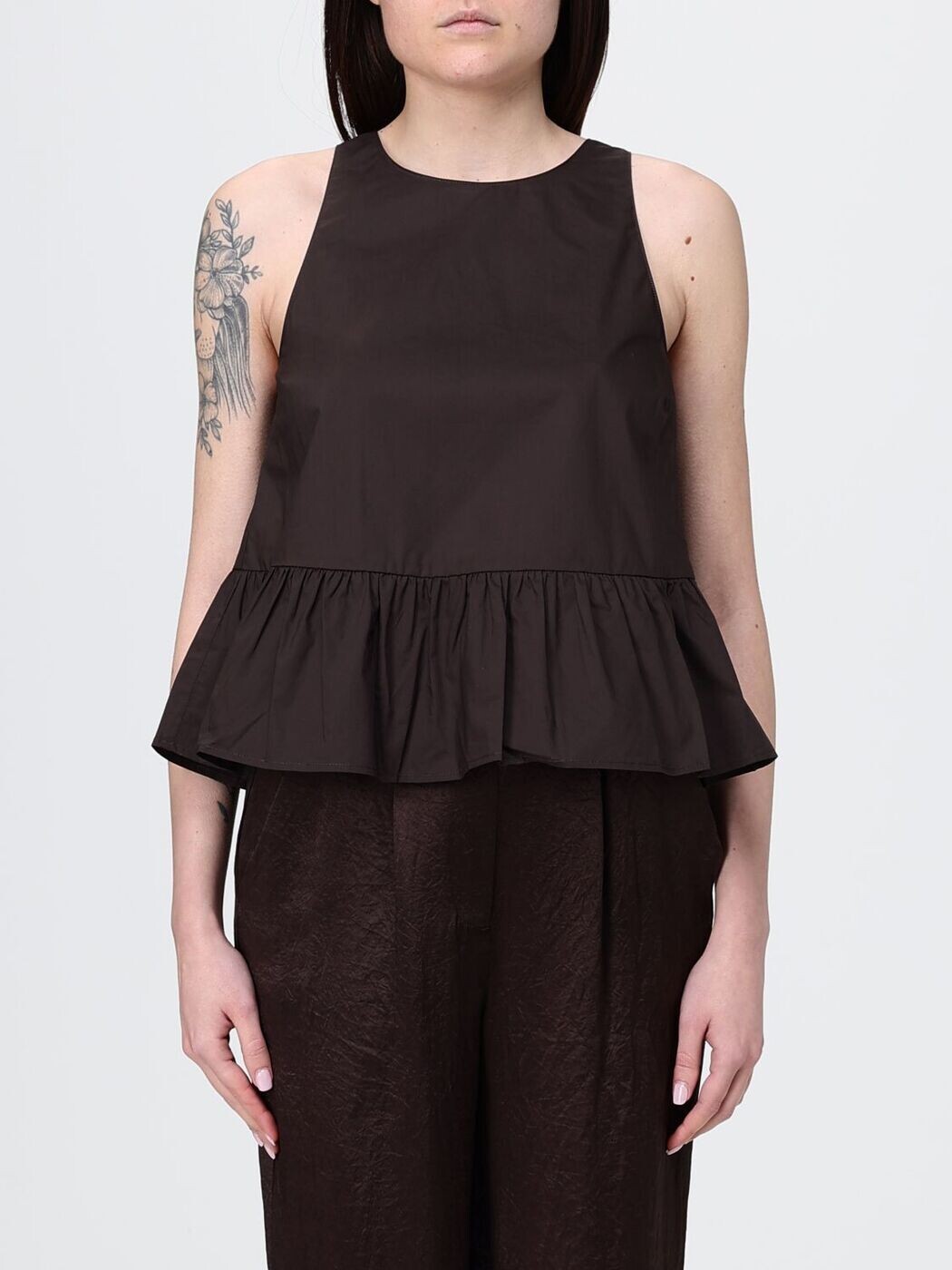 リュー ジョー LIU JO プルオーバー トップス レディース 赤銅色 T-shirts and tops WA6365T4853 関税 貨物輸送無料 2026SS gi
