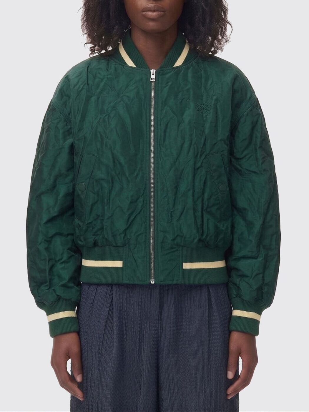 ロエベ LOEWE 背広上衣 背広 上衣 レディース 緑であること Suit Jackets S540Y02XCV 関税 貨物輸送無料 2026SS gi