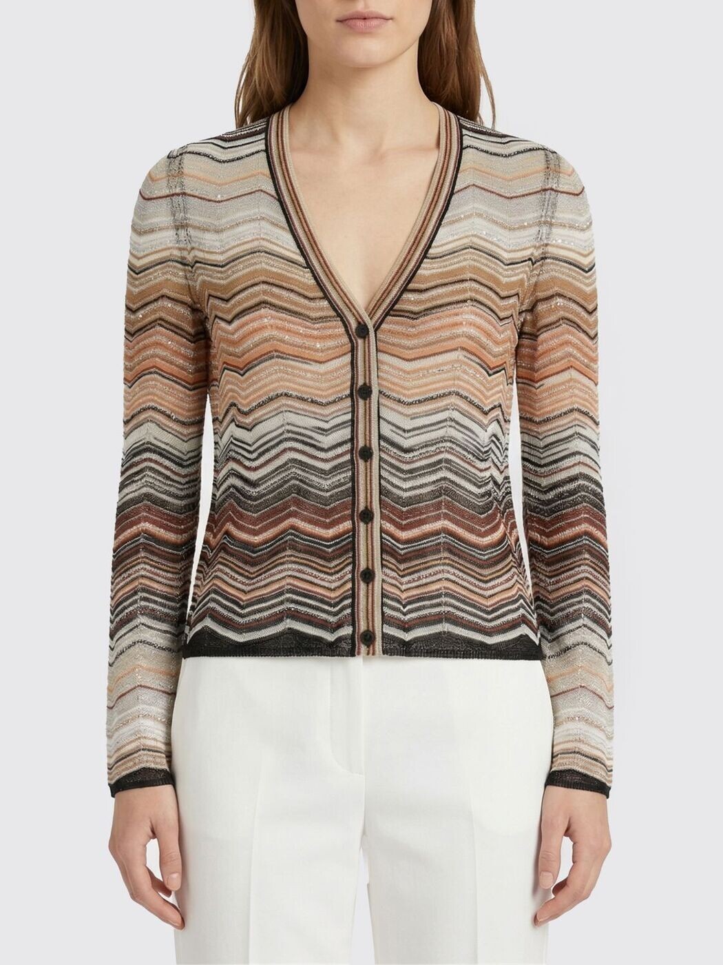ミッソーニ MISSONI スウェーター 編み物お召しもの レディース 赤銅色 Knitwear DS26SM0GBK01H9 関税 貨物輸送無料 2026SS gi