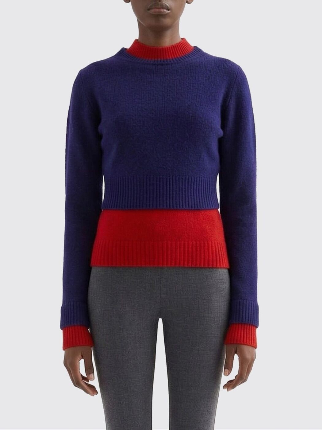 ジルサンダー JIL SANDER スウェーター 編み物お召しもの レディース 青色 Knitwear J03GP0192J14836 関税 貨物輸送無料 2026SS gi
