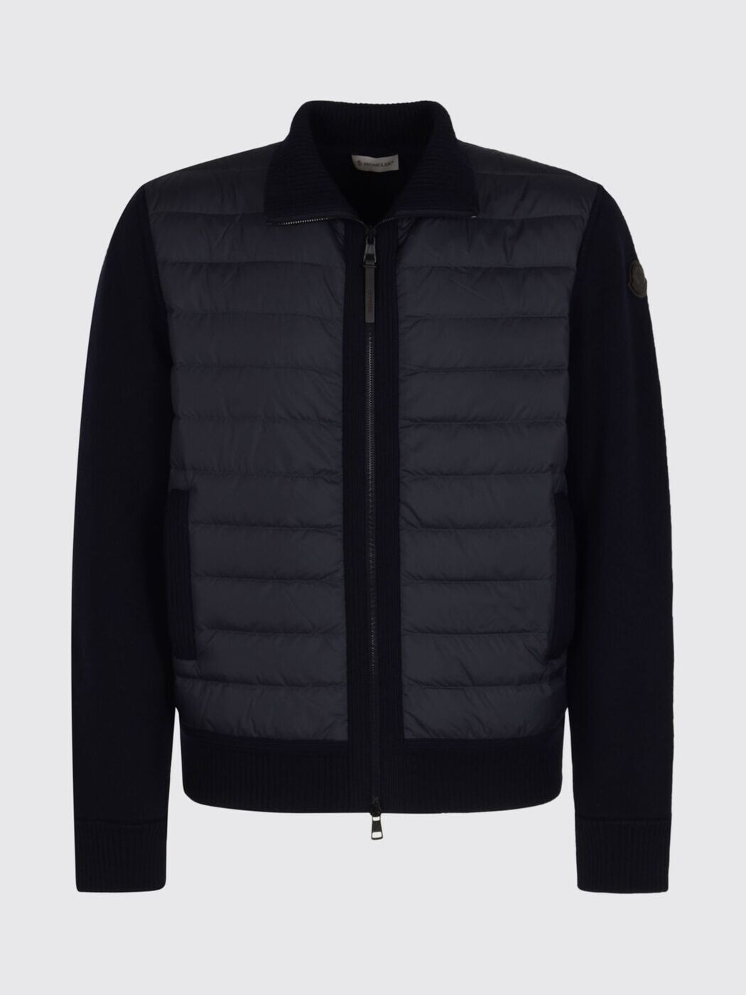 モンク線路 MONCLER スウェーター 編み物お召しもの メンズ 青色 Knitwear 9B00011M1131 関税 貨物輸送無料 2026SS gi