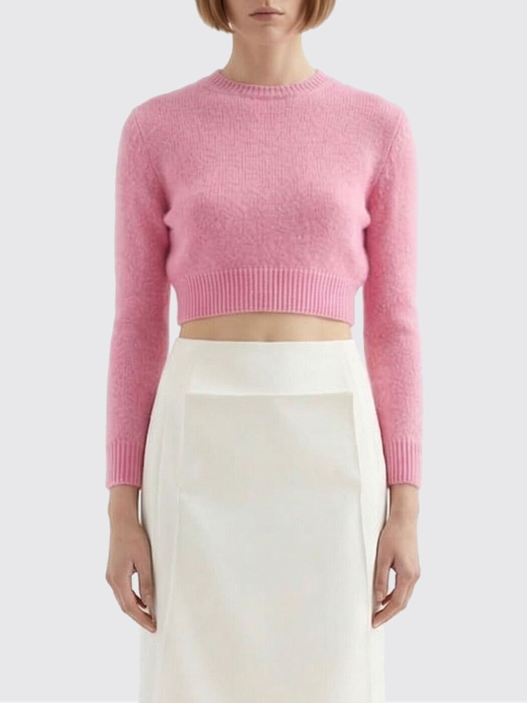 ジルサンダー JIL SANDER スウェーター 編み物お召しもの レディース サクラ色 Knitwear J03GP0187J14837 関税 貨物輸送無料 2026SS gi