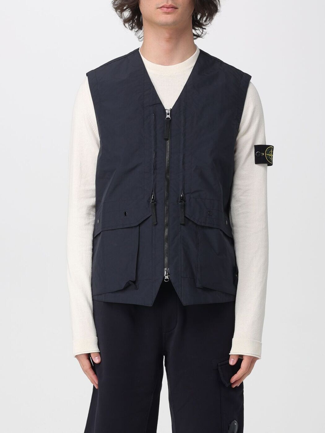 石ころ 島 STONE ISLAND ジレ より良い メンズ 米国海軍 Vests G100005S0354 関税 貨物輸送無料 2026SS gi