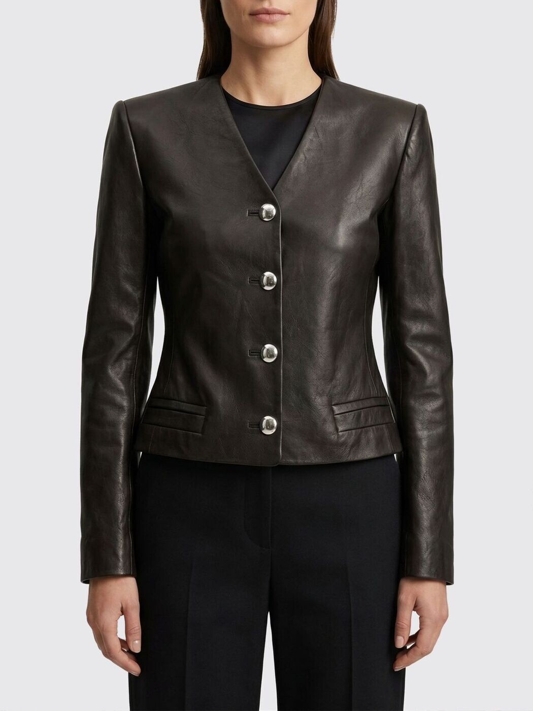 紙鳶 KHAITE 背広上衣 背広 上衣 レディース 黒いこと Suit Jackets 6215729 関税 貨物輸送無料 2026SS gi