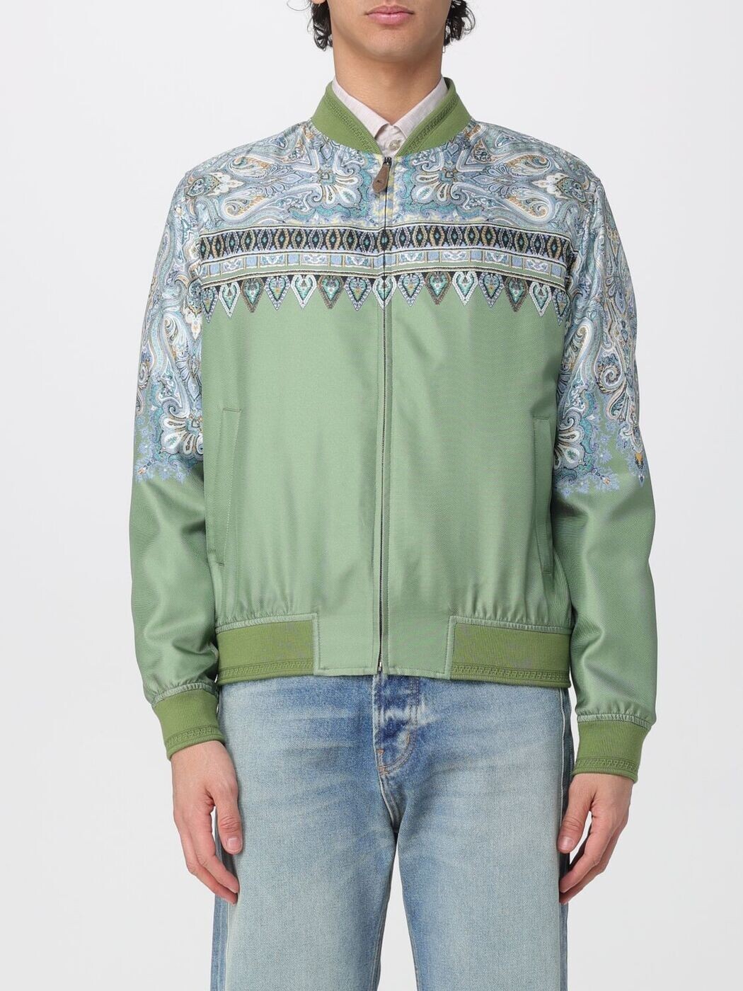 エトロ ETRO 上衣 メンズ 緑であること Jackets MRBA001699SP1O2 関税 貨物輸送無料 2026SS gi