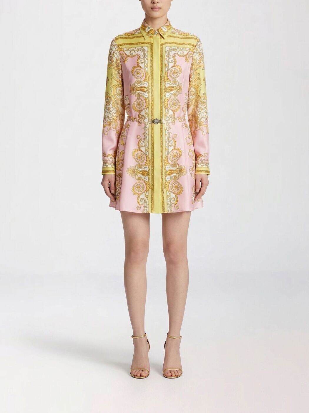 ヴェルサーチ VERSACE 衣裳 御召しもの レディース マルチ色つや Dresses 10189331A17165 関税 貨物輸送無料 2026SS gi