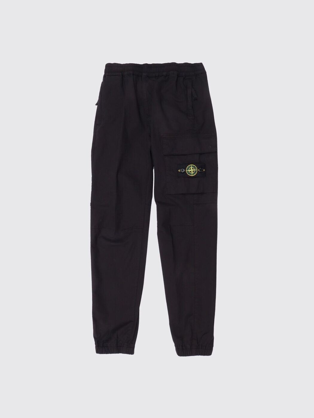 石ころ 島 STONE ISLAND JUNIOR ズボン下 ボーイズ 黒いこと Cargo trousers 3100003S0001 関税 貨物輸送無料 2026SS gi